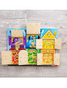 VV-6075185,Melissa And Doug Set De Invatare Placa Cu Zavoare Din Lemn