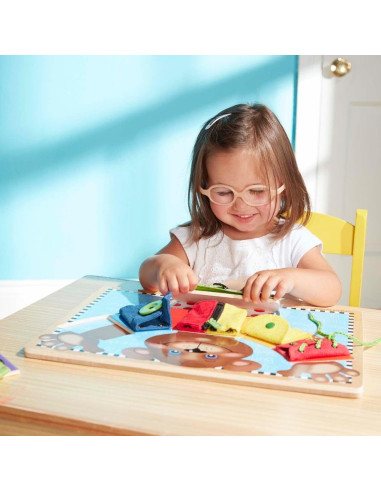 VV-6075184,Melissa And Doug Set De Joaca Abilitati De Baza Din Lemn