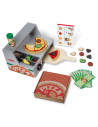 VV-6074890,Melissa And Doug Top And Bake Set De Joaca Masa De Facut Pizza Din Lemn