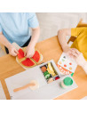VV-6074890,Melissa And Doug Top And Bake Set De Joaca Masa De Facut Pizza Din Lemn