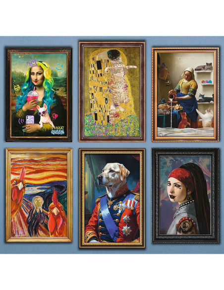 VV-81048,Puzzle Trefl 6000 Premium Plus Colectie De Arta Distractiva Cu Poster Inclus