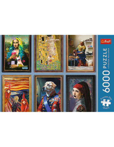 VV-81048,Puzzle Trefl 6000 Premium Plus Colectie De Arta Distractiva Cu Poster Inclus