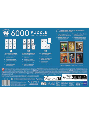 VV-81048,Puzzle Trefl 6000 Premium Plus Colectie De Arta Distractiva Cu Poster Inclus