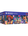 VV-81080,Puzzle Trefl 8000 Premium Plus Lumea Colorata Cu Poster Inclus