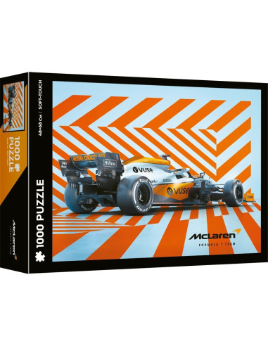 VV-1005258,Puzzle Trefl 1000 Soft Touch Formula1 Mclaren Gulf Livery