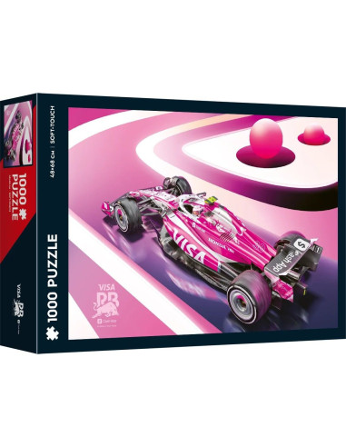 VV-1005284,Puzzle Trefl 1000 Soft Touch Formula1 Visa Cash App Marele Premiu De La Miami