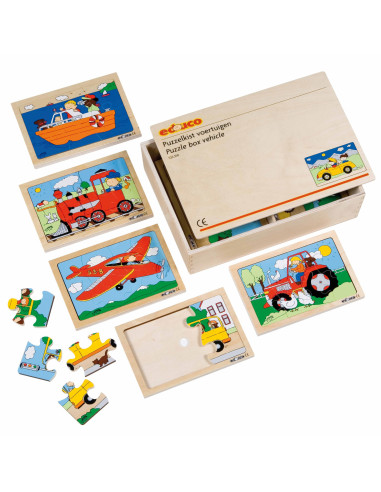 E522350,Puzzle cu vehicule