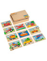 E522350,Puzzle cu vehicule