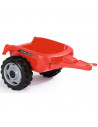 Tractor cu pedale si remorca Smoby Farmer XL rosu,S7600710108