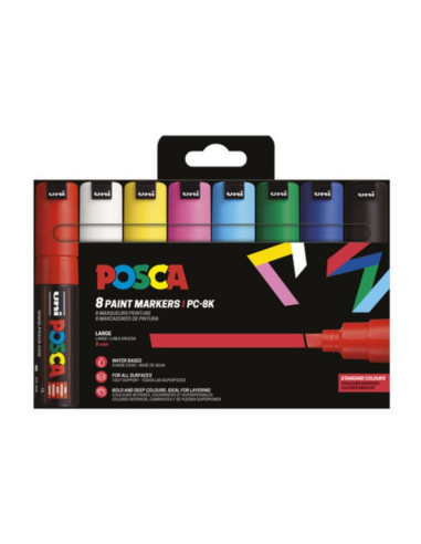 Marker UNI Posca PC-8K, varf tesit,...