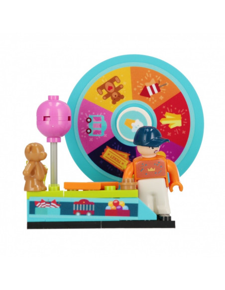 Set de constructie Alleblox Girls World - in parc - AB6026 / 547906, 130 piese, 6+