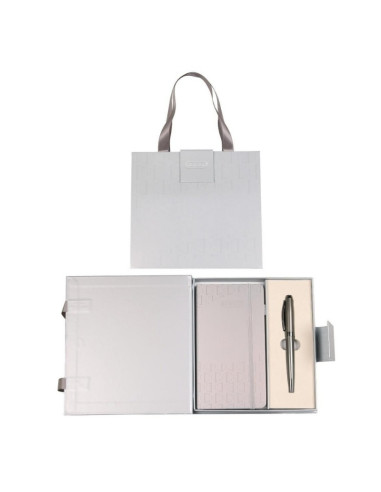Set cadou stilou grafit + agenda mate...