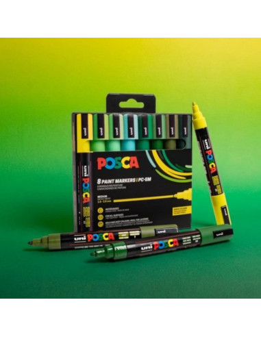 Marker UNI PC-5M Posca 1.8-2.5 mm set...