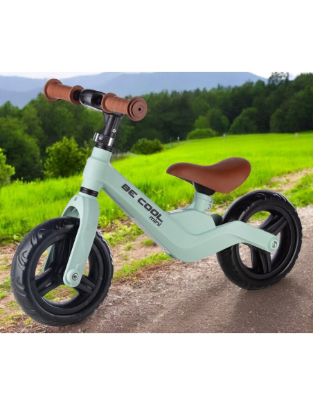 BN-81309,Bicicleta fara pedale, FreeON, Be Cool Mini, Cu ghidon si sa reglabile, Roti din EVA, Pana in 30 Kg, Roti 8 inch, 12 lu