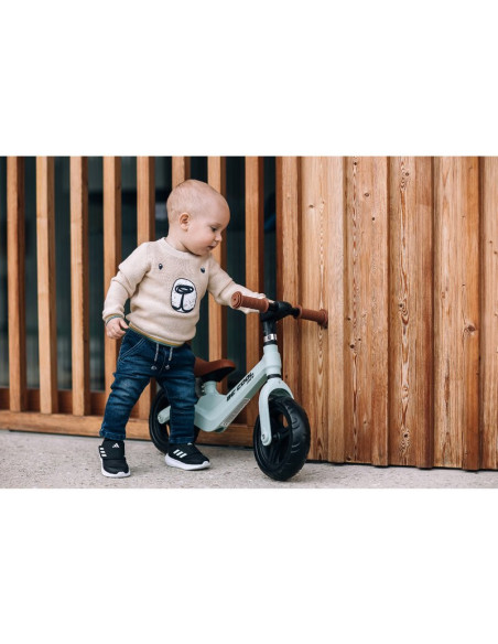 BN-81309,Bicicleta fara pedale, FreeON, Be Cool Mini, Cu ghidon si sa reglabile, Roti din EVA, Pana in 30 Kg, Roti 8 inch, 12 lu