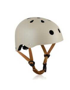 BN-LO-HELMET_BEIGE_SAND,Casca pentru copii, Lionelo, Reglabila 50-56 cm, Din ABS si EPS, Conform cu standardul EN1078, Bej