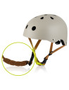 BN-LO-HELMET_BEIGE_SAND,Casca pentru copii, Lionelo, Reglabila 50-56 cm, Din ABS si EPS, Conform cu standardul EN1078, Bej
