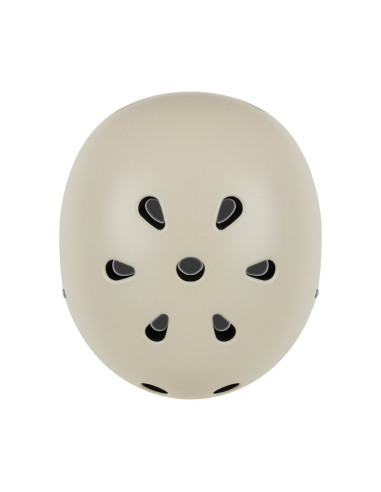 BN-LO-HELMET_BEIGE_SAND,Casca pentru copii, Lionelo, Reglabila 50-56 cm, Din ABS si EPS, Conform cu standardul EN1078, Bej