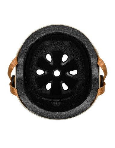 BN-LO-HELMET_BEIGE_SAND,Casca pentru copii, Lionelo, Reglabila 50-56 cm, Din ABS si EPS, Conform cu standardul EN1078, Bej