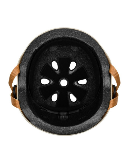 BN-LO-HELMET_BEIGE_SAND,Casca pentru copii, Lionelo, Reglabila 50-56 cm, Din ABS si EPS, Conform cu standardul EN1078, Bej