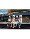 BN-LO-HELMET_BEIGE_SAND,Casca pentru copii, Lionelo, Reglabila 50-56 cm, Din ABS si EPS, Conform cu standardul EN1078, Bej