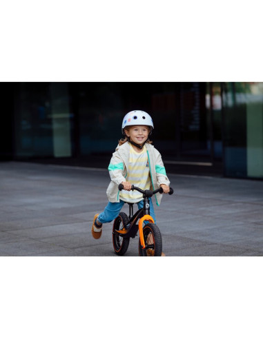 BN-LO-HELMET_BEIGE_SAND,Casca pentru copii, Lionelo, Reglabila 50-56 cm, Din ABS si EPS, Conform cu standardul EN1078, Bej