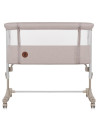 BN-LO-AURORA_BEIGE_CAPPUCCINO,Patut co-sleeper, Lionelo, Aurora, 3 in 1, Cu leganare si setare unghiulara, Cu saltea, 0 luni+, C