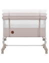 BN-LO-AURORA_BEIGE_CAPPUCCINO,Patut co-sleeper, Lionelo, Aurora, 3 in 1, Cu leganare si setare unghiulara, Cu saltea, 0 luni+, C
