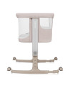 BN-LO-AURORA_BEIGE_CAPPUCCINO,Patut co-sleeper, Lionelo, Aurora, 3 in 1, Cu leganare si setare unghiulara, Cu saltea, 0 luni+, C