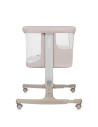 BN-LO-AURORA_BEIGE_CAPPUCCINO,Patut co-sleeper, Lionelo, Aurora, 3 in 1, Cu leganare si setare unghiulara, Cu saltea, 0 luni+, C