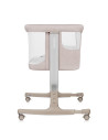 BN-LO-AURORA_BEIGE_CAPPUCCINO,Patut co-sleeper, Lionelo, Aurora, 3 in 1, Cu leganare si setare unghiulara, Cu saltea, 0 luni+, C