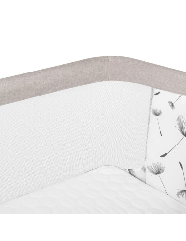 BN-LO-AURORA_BEIGE_CAPPUCCINO,Patut co-sleeper, Lionelo, Aurora, 3 in 1, Cu leganare si setare unghiulara, Cu saltea, 0 luni+, C