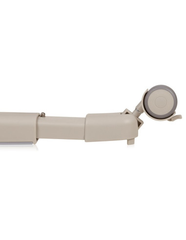 BN-LO-AURORA_BEIGE_CAPPUCCINO,Patut co-sleeper, Lionelo, Aurora, 3 in 1, Cu leganare si setare unghiulara, Cu saltea, 0 luni+, C