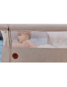 BN-LO-AURORA_BEIGE_CAPPUCCINO,Patut co-sleeper, Lionelo, Aurora, 3 in 1, Cu leganare si setare unghiulara, Cu saltea, 0 luni+, C