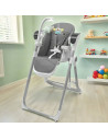 BN-56307,Scaun de masa 2 in 1, New Baby, Smart, Poate fi utilizat si ca leagan pentru copii, Cu telecomanda, Spatar reglabil in 