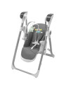 BN-56307,Scaun de masa 2 in 1, New Baby, Smart, Poate fi utilizat si ca leagan pentru copii, Cu telecomanda, Spatar reglabil in 