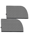BN-LO-SUNBLOCKER_BLACK,Set 2 parasolare auto, Lionelo, Sunblocker, Universale, Instalare usoara, Negru