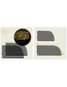 BN-LO-SUNBLOCKER_BLACK,Set 2 parasolare auto, Lionelo, Sunblocker, Universale, Instalare usoara, Negru