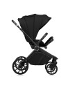 BN-LO-MIKA_PLUS_2IN1_BLACK_ONYX,Carucior 2 in 1, Lionelo, Mika Plus, Cadru din aluminiu, Cu landou intarit si salteluta moale, R