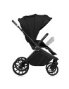 BN-LO-MIKA_PLUS_2IN1_BLACK_ONYX,Carucior 2 in 1, Lionelo, Mika Plus, Cadru din aluminiu, Cu landou intarit si salteluta moale, R