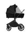 BN-LO-MIKA_PLUS_2IN1_BLACK_ONYX,Carucior 2 in 1, Lionelo, Mika Plus, Cadru din aluminiu, Cu landou intarit si salteluta moale, R