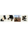 BN-LO-MIKA_PLUS_2IN1_BLACK_ONYX,Carucior 2 in 1, Lionelo, Mika Plus, Cadru din aluminiu, Cu landou intarit si salteluta moale, R