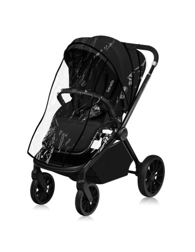 BN-LO-MIKA_PLUS_3IN1_BLACK_ONYX,Carucior 3 in 1, Lionelo, Mika Plus, Cadru din aluminiu, Cu landou intarit si salteluta moale, C
