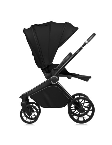 BN-LO-MIKA_PLUS_3IN1_BLACK_ONYX,Carucior 3 in 1, Lionelo, Mika Plus, Cadru din aluminiu, Cu landou intarit si salteluta moale, C