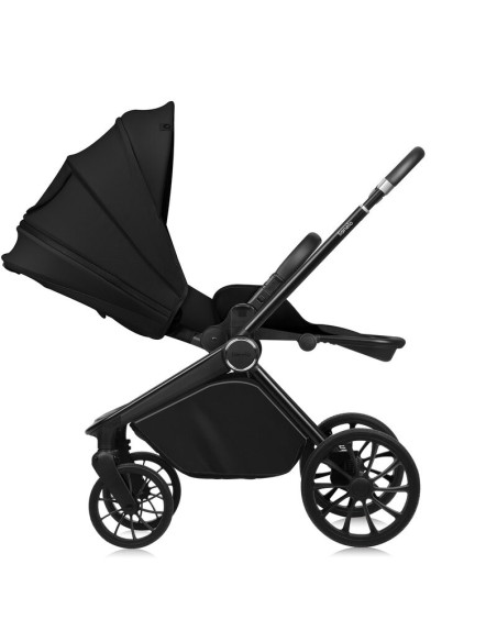BN-LO-MIKA_PLUS_3IN1_BLACK_ONYX,Carucior 3 in 1, Lionelo, Mika Plus, Cadru din aluminiu, Cu landou intarit si salteluta moale, C