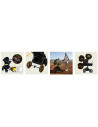 BN-LO-MIKA_PLUS_3IN1_BLACK_ONYX,Carucior 3 in 1, Lionelo, Mika Plus, Cadru din aluminiu, Cu landou intarit si salteluta moale, C
