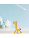 BN-BL804,Jucarie de dentitie, Bocioland, Amelioareaza gingiile dureroase, Design ergonomic, Fara BPA, 0 luni+, Giraffe Yellow/Re