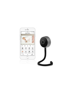 BN-LOC-BABYLINE_SMART_BLACK,Video monitor, Lionelo, Babyline Smart, Cu aplicatie Smart Life, Cablu USB, Conexiune Wifi, Comunica