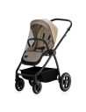 BN-LO-MERIL_3IN1_BEIGE_SAND,Carucior 3 in 1, Lionelo, Meril, Cu landou de dimensiune XL, Reversibil, Cu scoica auto testata ADAC