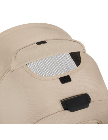 BN-LO-MERIL_3IN1_BEIGE_SAND,Carucior 3 in 1, Lionelo, Meril, Cu landou de dimensiune XL, Reversibil, Cu scoica auto testata ADAC